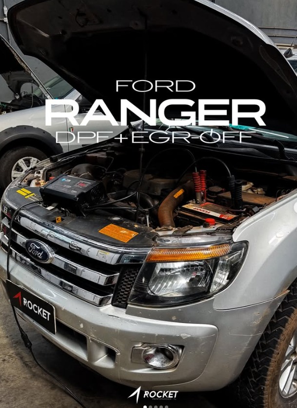 Ford Ranger na oficina Rocket